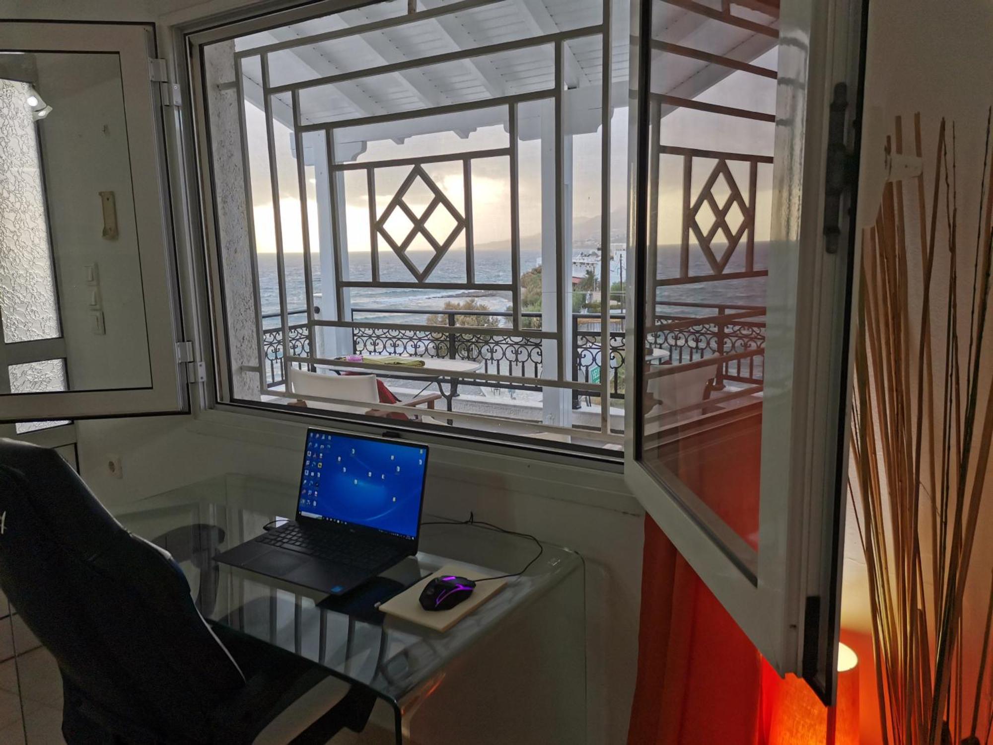Apartament Stratos Sunset House Koutsourás Zewnętrze zdjęcie