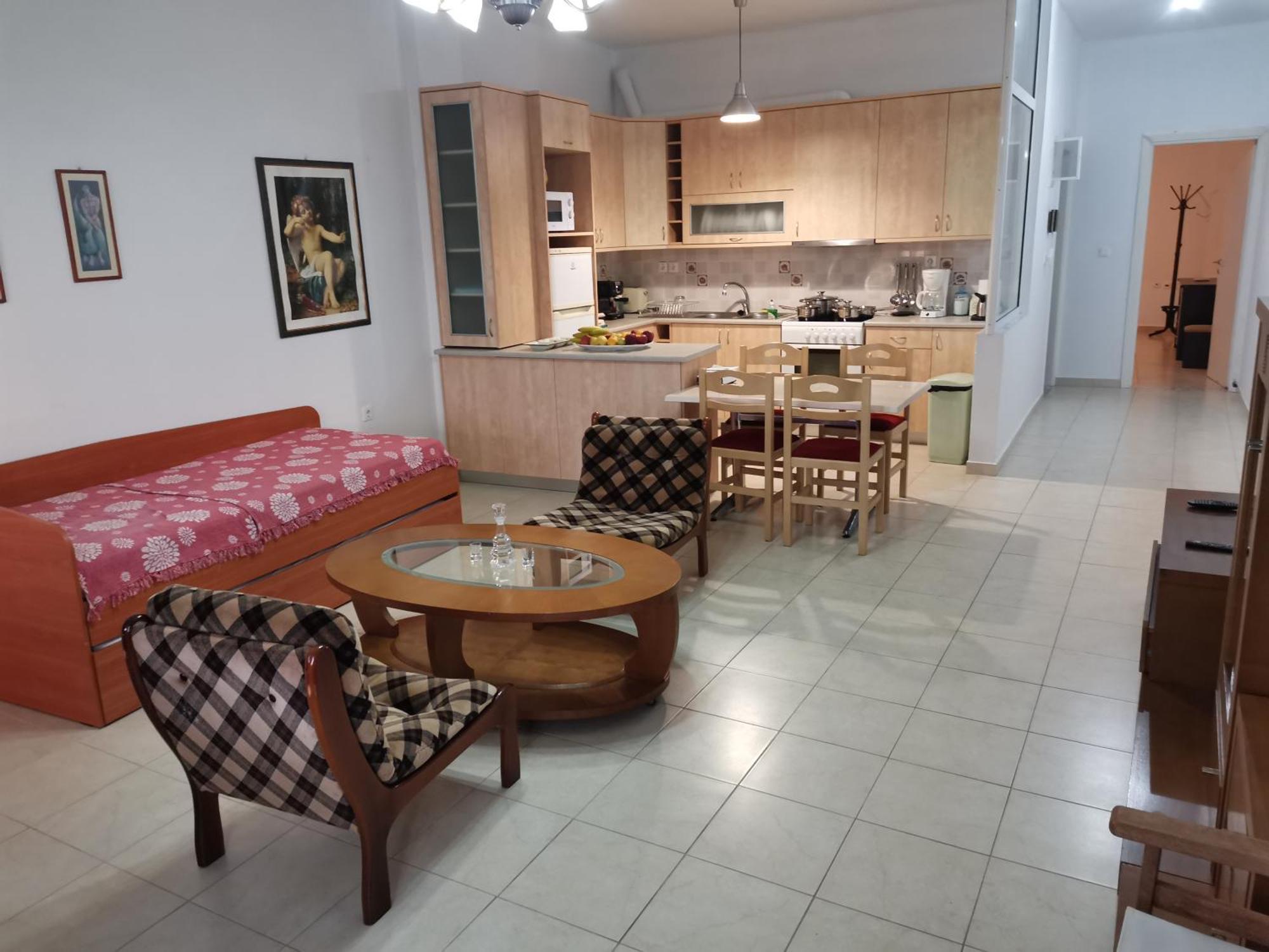 Apartament Stratos Sunset House Koutsourás Zewnętrze zdjęcie