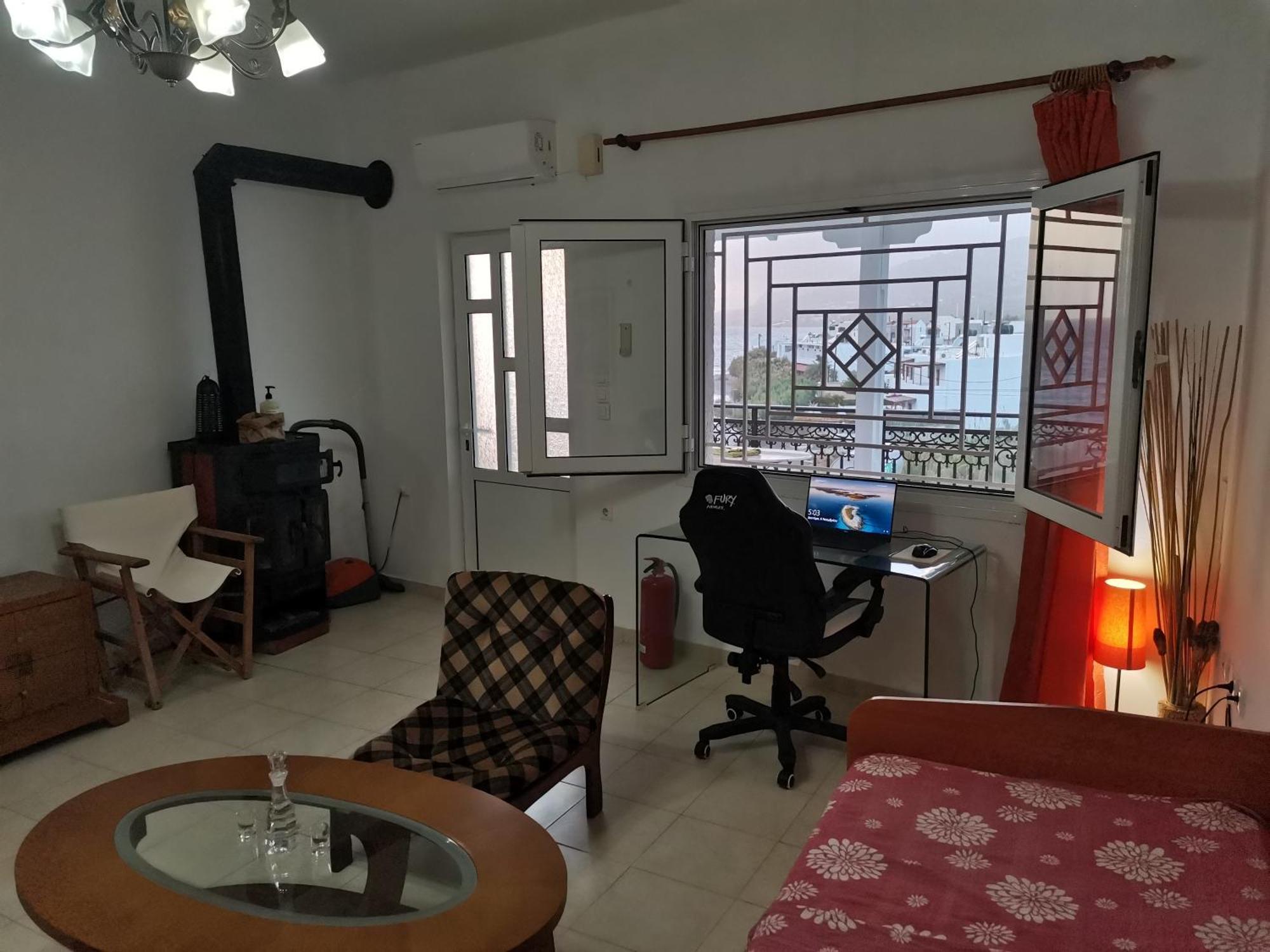Apartament Stratos Sunset House Koutsourás Zewnętrze zdjęcie