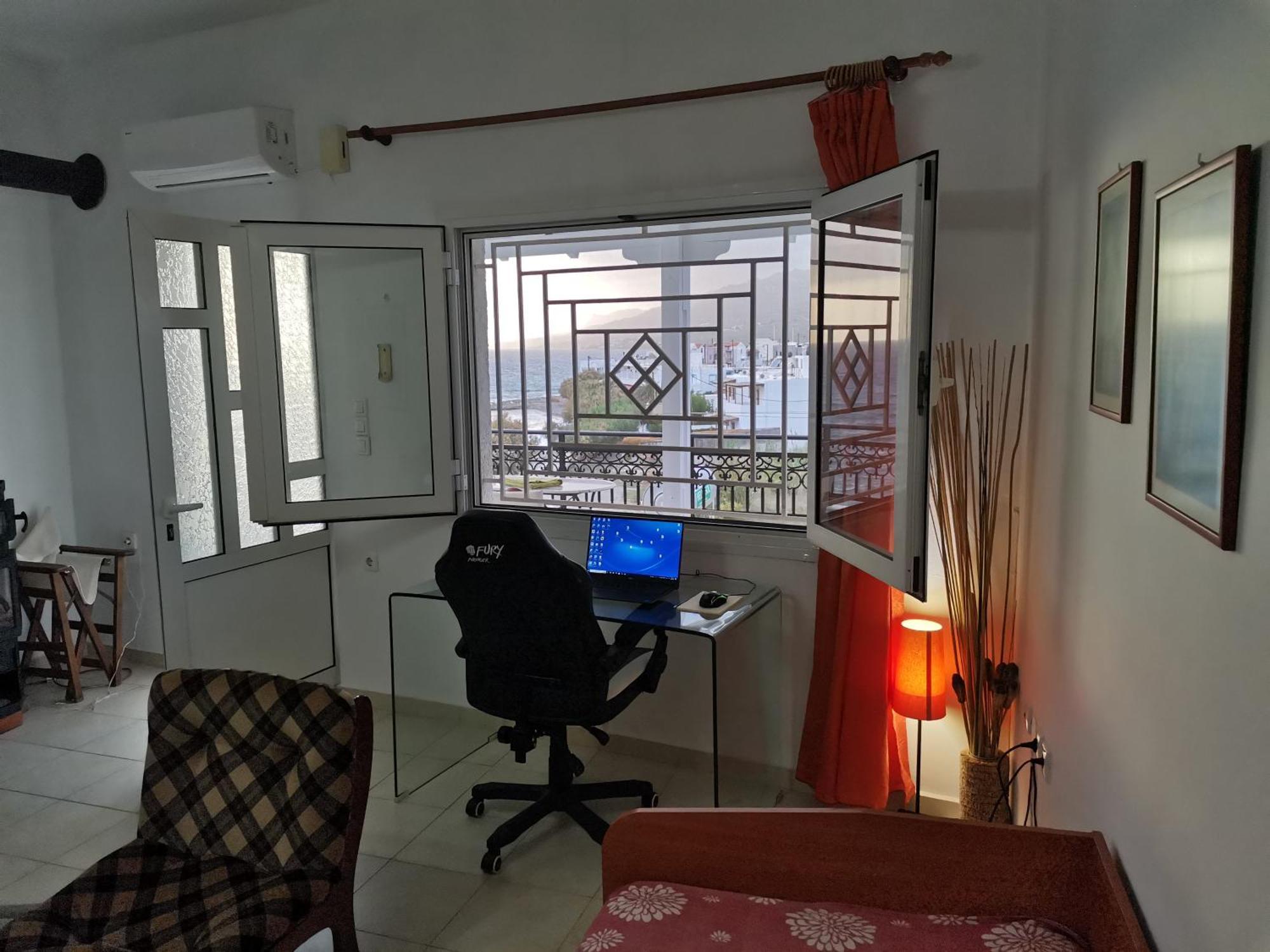 Apartament Stratos Sunset House Koutsourás Zewnętrze zdjęcie