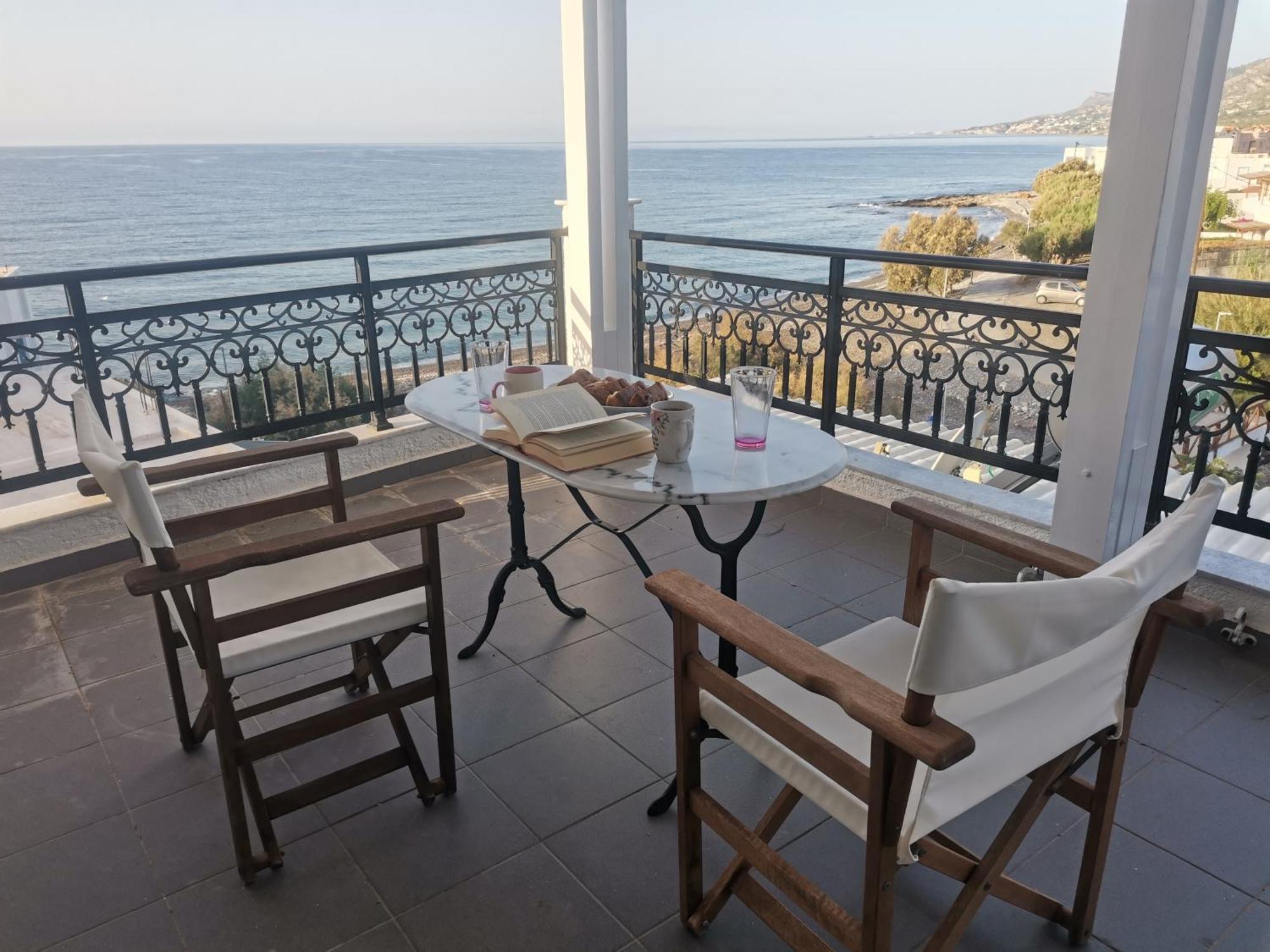 Apartament Stratos Sunset House Koutsourás Zewnętrze zdjęcie